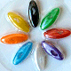 Paquet de 8 epingles pour chale multicolores de forme ovale
