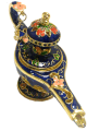 Lampe d'Aladin bleue - Grand format
