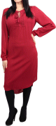 Robe Tunique avec broderie et pompons devant (Plusieurs couleurs disponibles)
