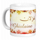 Mug prenom arabe feminin "Ghislaine"