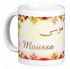 Mug prenom arabe masculin "Moussa"