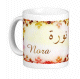 Mug prenom arabe feminin "Nora"