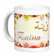 Mug prenom arabe feminin "Zaina"