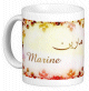 Mug prenom francais feminin "Marine"