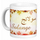 Mug prenom francais feminin "Solange"